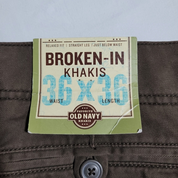 New Old Navy Broken- In Khakis - Picture 3 of 3